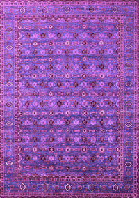 Oriental Purple Traditional Rug, urb2294pur