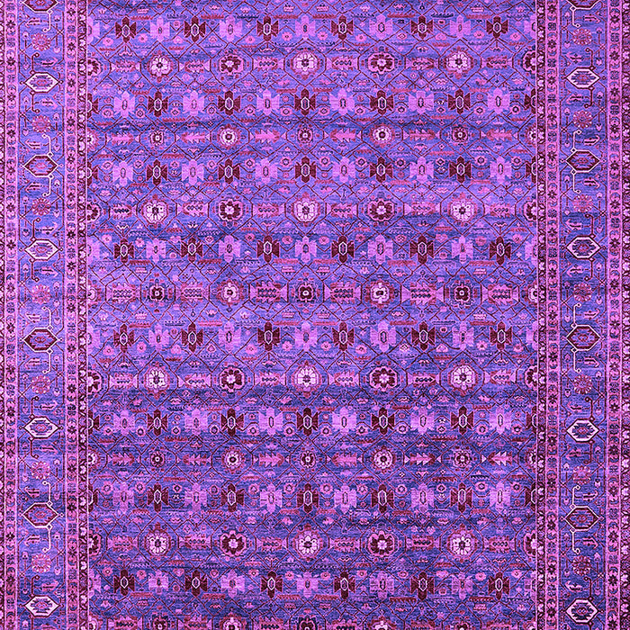 Oriental Purple Traditional Rug, urb2294pur
