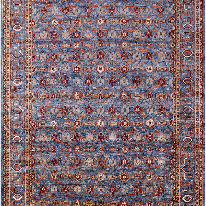 Mid-Century Modern Chestnut Brown Oriental Rug, urb2294