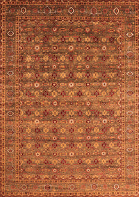 Oriental Orange Traditional Rug, urb2294org