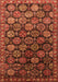 Oriental Orange Industrial Rug, urb2295org