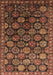 Oriental Brown Industrial Rug, urb2295brn