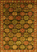 Oriental Yellow Industrial Rug, urb2295yw