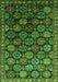 Oriental Green Industrial Rug, urb2295grn