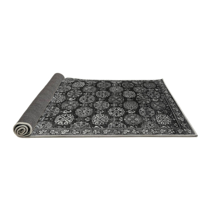 Sideview of Oriental Gray Industrial Rug, urb2295gry