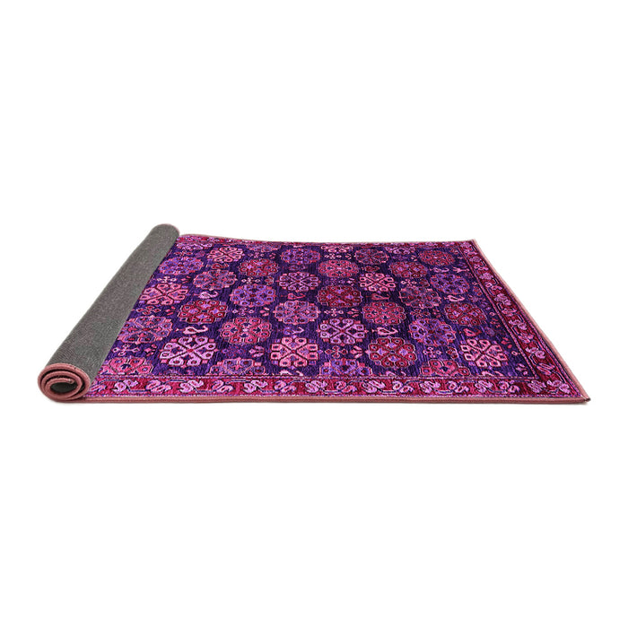 Sideview of Oriental Pink Industrial Rug, urb2295pnk