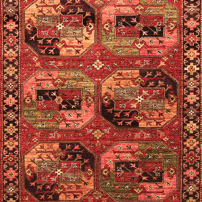 Oriental Orange Industrial Rug, urb2296org