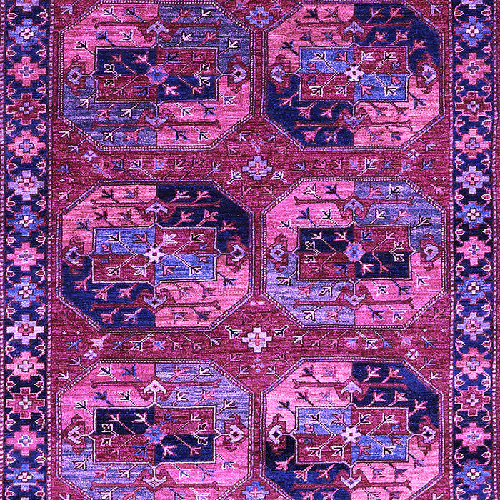 Machine Washable Oriental Purple Industrial Area Rugs, wshurb2296pur