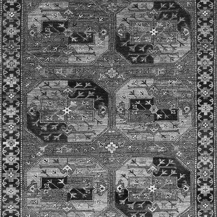 Machine Washable Oriental Gray Industrial Rug, wshurb2296gry