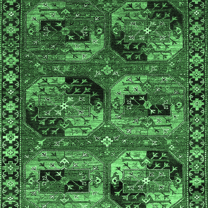 Oriental Emerald Green Industrial Rug, urb2296emgrn