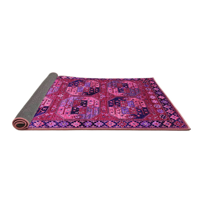 Sideview of Oriental Pink Industrial Rug, urb2296pnk