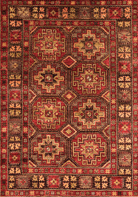 Oriental Orange Industrial Rug, urb2297org