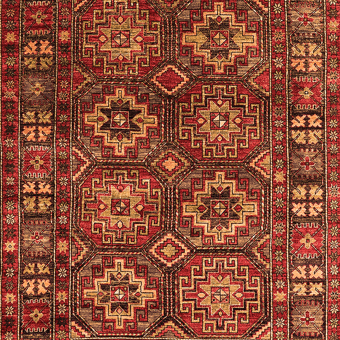 Machine Washable Oriental Orange Industrial Area Rugs, wshurb2297org