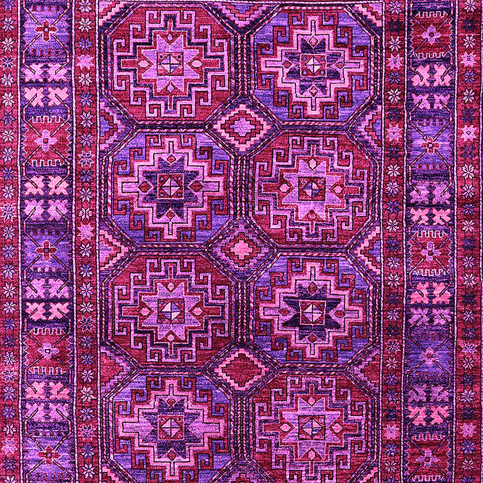 Machine Washable Oriental Pink Industrial Rug, wshurb2297pnk