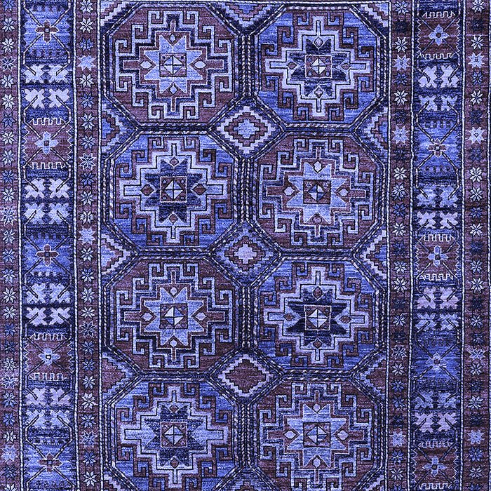 Oriental Blue Industrial Rug, urb2297blu