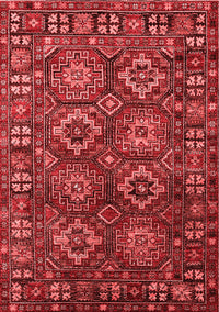 Oriental Red Industrial Rug, urb2297red