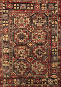 Oriental Brown Industrial Rug, urb2297brn