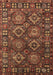 Oriental Brown Industrial Rug, urb2297brn