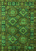 Oriental Green Industrial Rug, urb2297grn