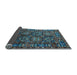 Sideview of Oriental Light Blue Industrial Rug, urb2297lblu