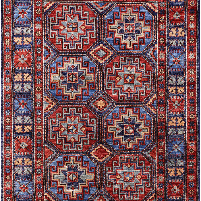 Machine Washable Industrial Modern Saffron Red Rug, wshurb2297