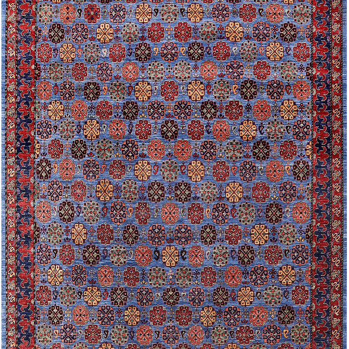 Mid-Century Modern Silver Gray Oriental Rug, urb2298