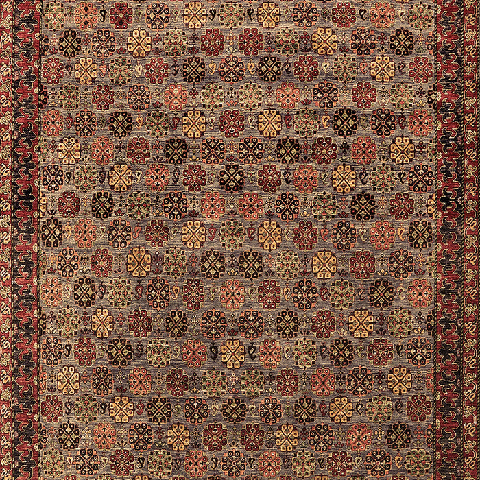 Oriental Brown Industrial Rug, urb2298brn