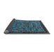 Sideview of Oriental Light Blue Industrial Rug, urb2298lblu