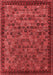 Oriental Red Industrial Area Rugs