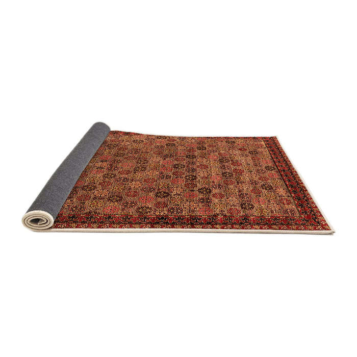 Sideview of Oriental Orange Industrial Rug, urb2298org