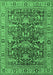 Oriental Emerald Green Traditional Rug, urb2299emgrn