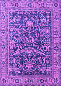 Oriental Purple Traditional Rug, urb2299pur