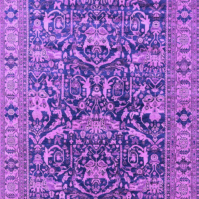 Oriental Purple Traditional Rug, urb2299pur