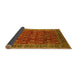 Sideview of Oriental Yellow Traditional Rug, urb2300yw