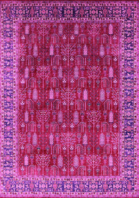 Oriental Pink Traditional Rug, urb2300pnk