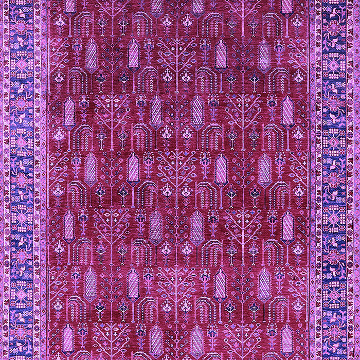 Oriental Purple Traditional Rug, urb2300pur