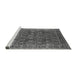 Sideview of Machine Washable Oriental Gray Traditional Rug, wshurb2300gry