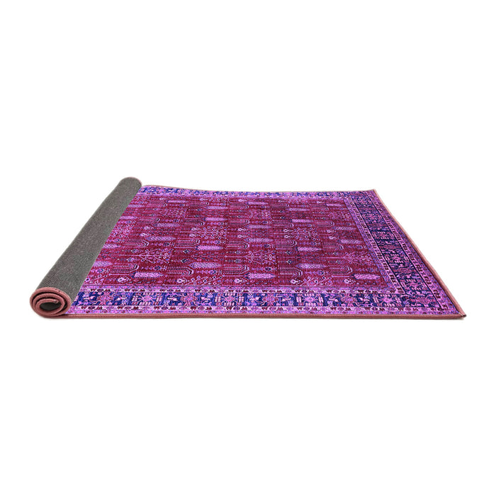 Sideview of Oriental Purple Traditional Rug, urb2300pur