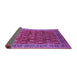 Sideview of Oriental Purple Traditional Rug, urb2300pur