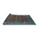 Sideview of Oriental Light Blue Traditional Rug, urb2300lblu