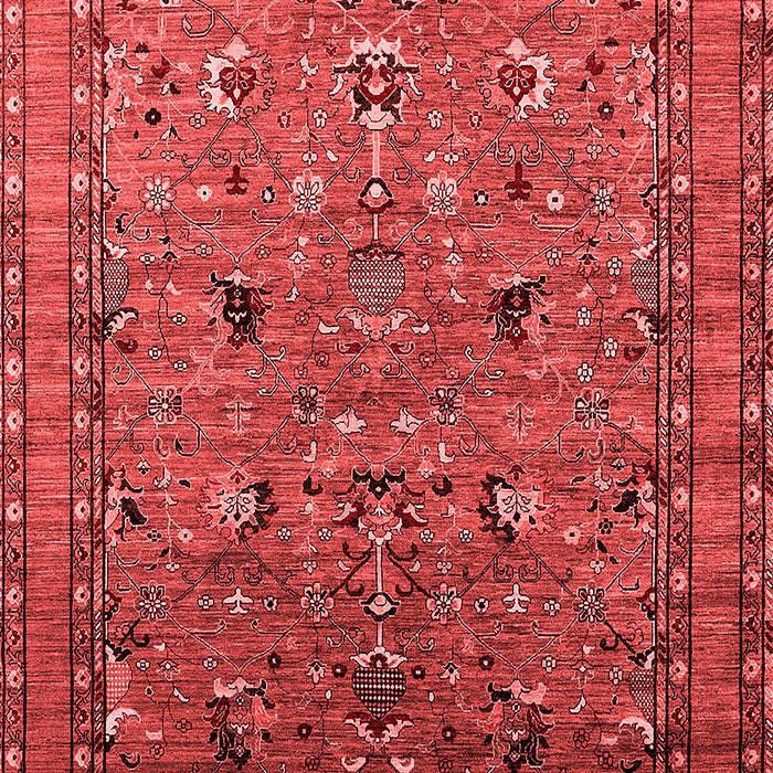 Oriental Red Industrial Area Rugs