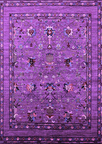 Oriental Purple Industrial Rug, urb2301pur