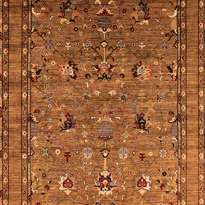Oriental Orange Industrial Rug, urb2301org