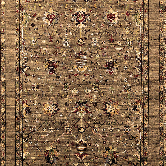 Oriental Brown Industrial Rug, urb2301brn