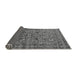 Sideview of Oriental Gray Industrial Rug, urb2301gry