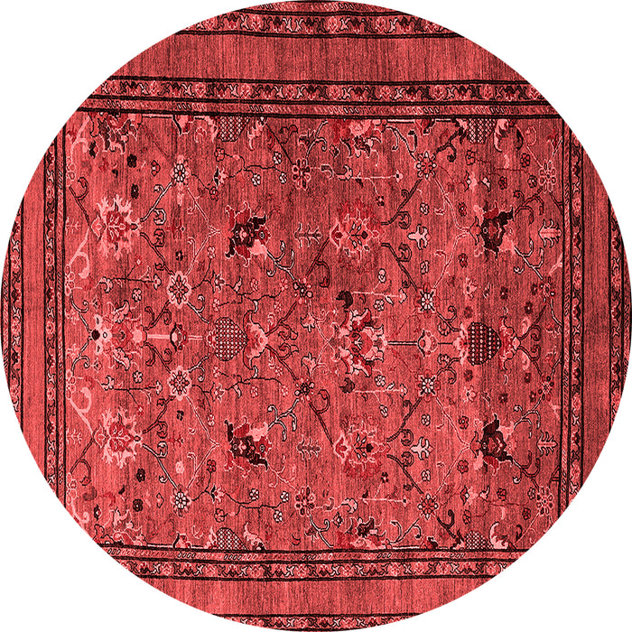 Oriental Red Traditional Rug, urb2302red