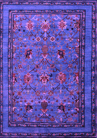 Oriental Purple Traditional Rug, urb2302pur