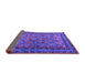 Sideview of Oriental Purple Traditional Rug, urb2302pur