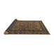 Sideview of Oriental Brown Traditional Rug, urb2302brn