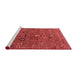 Industrial Red Washable Rugs